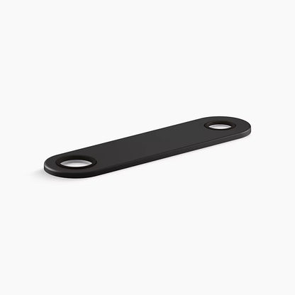 Kohler 8" two-hole escutcheon plate for Insight™ and Kinesis® lavatory faucets and soap dispensers