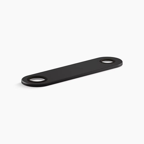 Kohler 8" two-hole escutcheon plate for Insight™ and Kinesis® lavatory faucets and soap dispensers