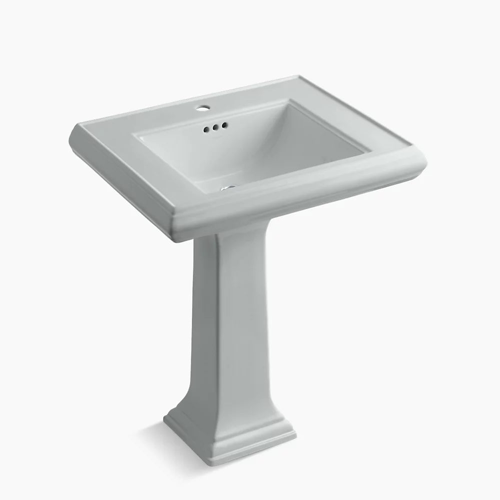 Kohler 27-1/4" rectangular pedestal bathroom sink