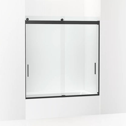 Kohler 62" H sliding bath door with 1/4"-thick glass