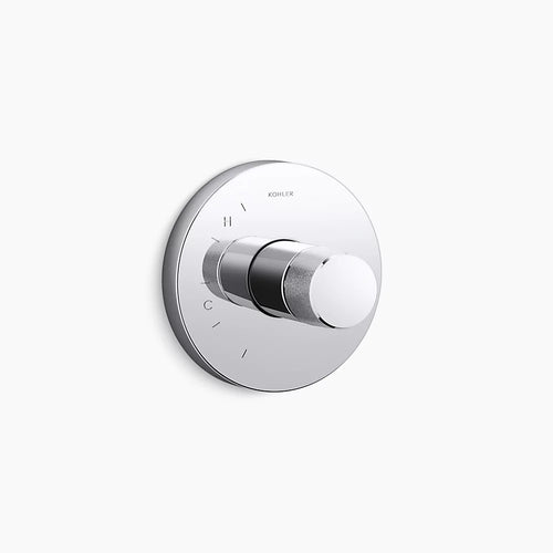 Kohler Rite-Temp® valve trim with Oyl handle