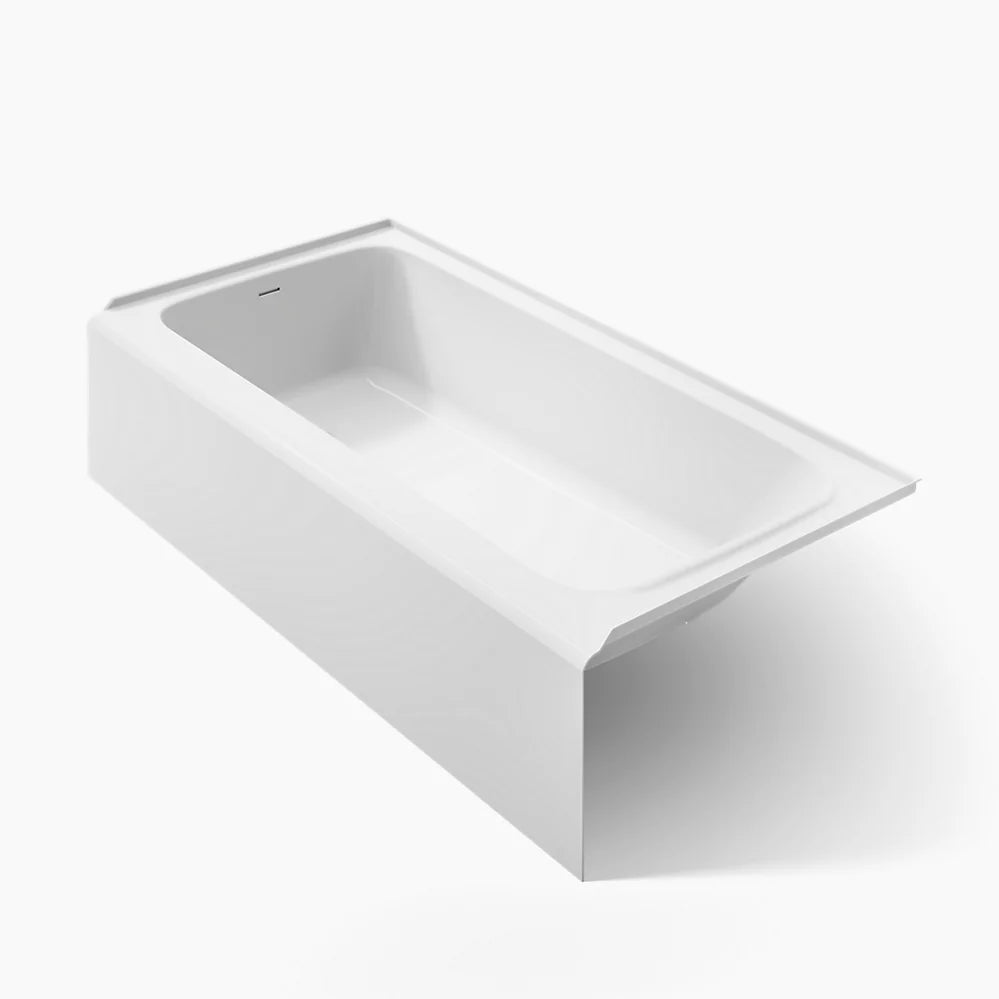 Kohler Avec 72" x 36" alcove bath, left drain