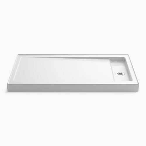 Kohler 60" x 34" alcove shower base, right offset drain