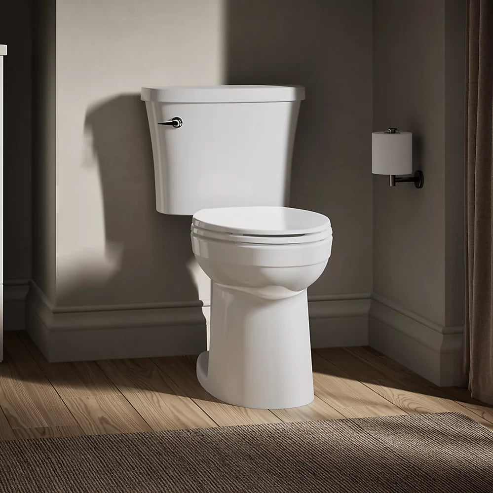 Kohler Kingston™ Two-piece elongated toilet, 1.28 gpf