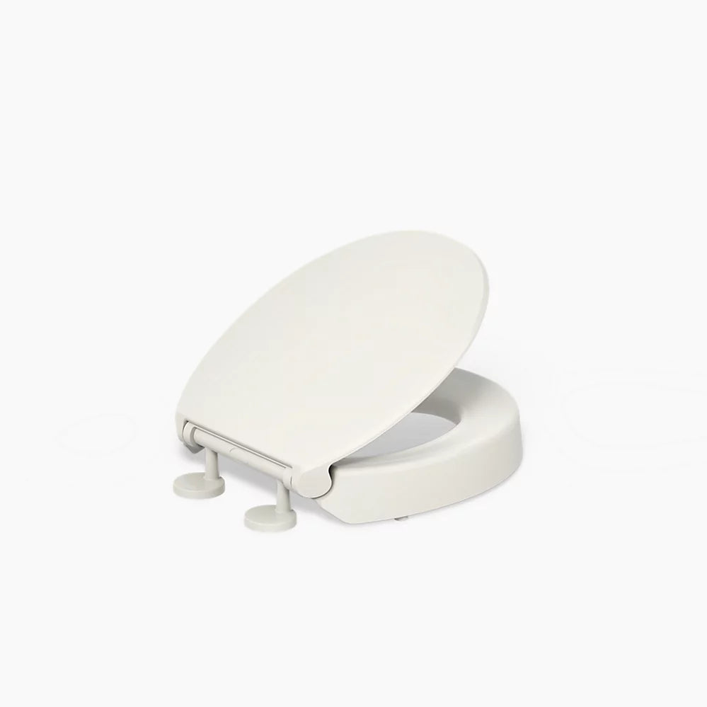 Kohler Elevated Quiet-Close™ round-front toilet seat