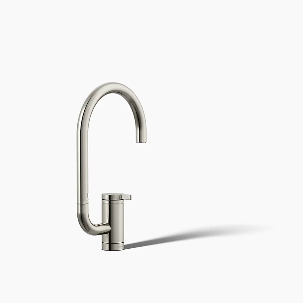 Kohler Single-handle bar sink faucet with two-function extended-reach spout