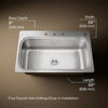 Kohler Verse™ 33" top-mount single-bowl kitchen sink