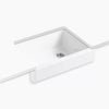 Kohler 29-1/2" undermount single-bowl farmhouse kitchen sink