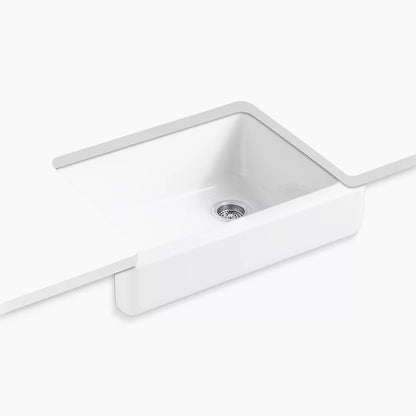 Kohler 29-1/2" undermount single-bowl farmhouse kitchen sink