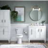 Kohler 28" round framed mirror