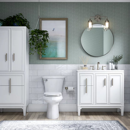 Kohler 28" round framed mirror