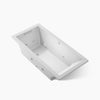 Kohler Underscore Heated Bubblemassage Air Bath With Whirlpool 66 x 32-Inch Drop-In Bathtub