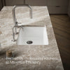Kohler Riverby® 27" undermount single-bowl workstation kitchen sink