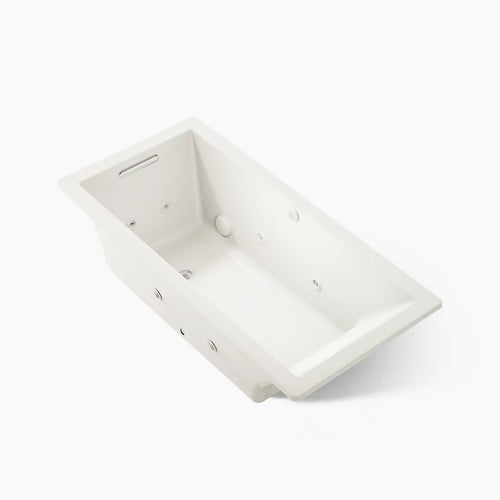 Kohler Underscore Heated Bubblemassage Air Bath With Whirlpool 66 x 32-Inch Drop-In Bathtub