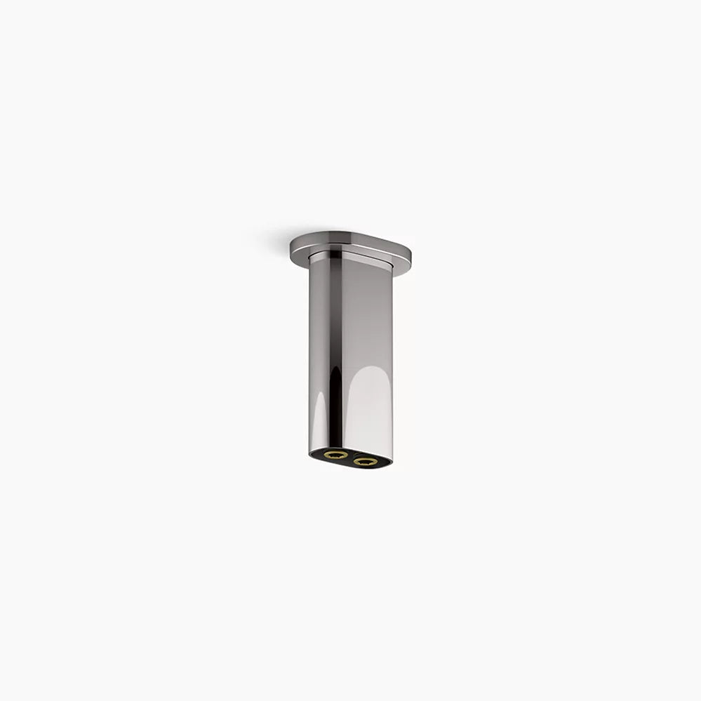 Kohler 5" ceiling-mount two-function rainhead arm and flange
