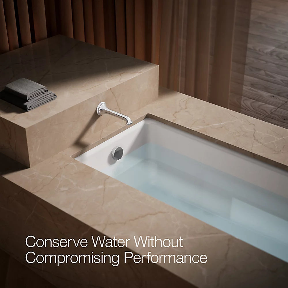 Kohler Wall-mount bath spout with turned design
