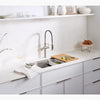 Kohler Smart Divide® 33" top-/undermount double-bowl workstation kitchen sink