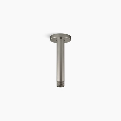 Kohler 6" ceiling-mount single-function rainhead arm and flange