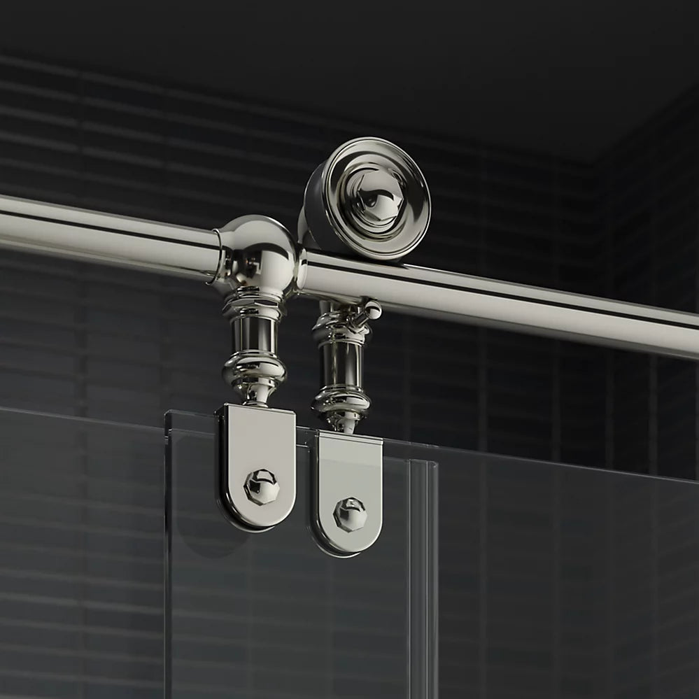 Kohler 80-7/8" H sliding shower door with 3/8"-thick glass