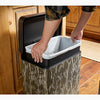 Kohler 8-gallon stainless steel step trash can