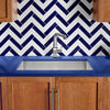 Kohler 32" undermount single-bowl kitchen sink with accessories
