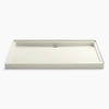 Kohler Archer® 48" x 36" alcove shower base, center drain