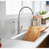Kohler 33" top-/undermount single-bowl kitchen sink kit