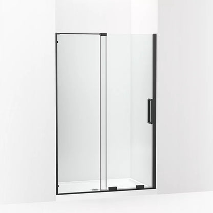 Kohler Sliding shower door, 71-3/4" H x 43-3/4 - 47-3/4" W, with 5/16" thick Crystal Clear glass