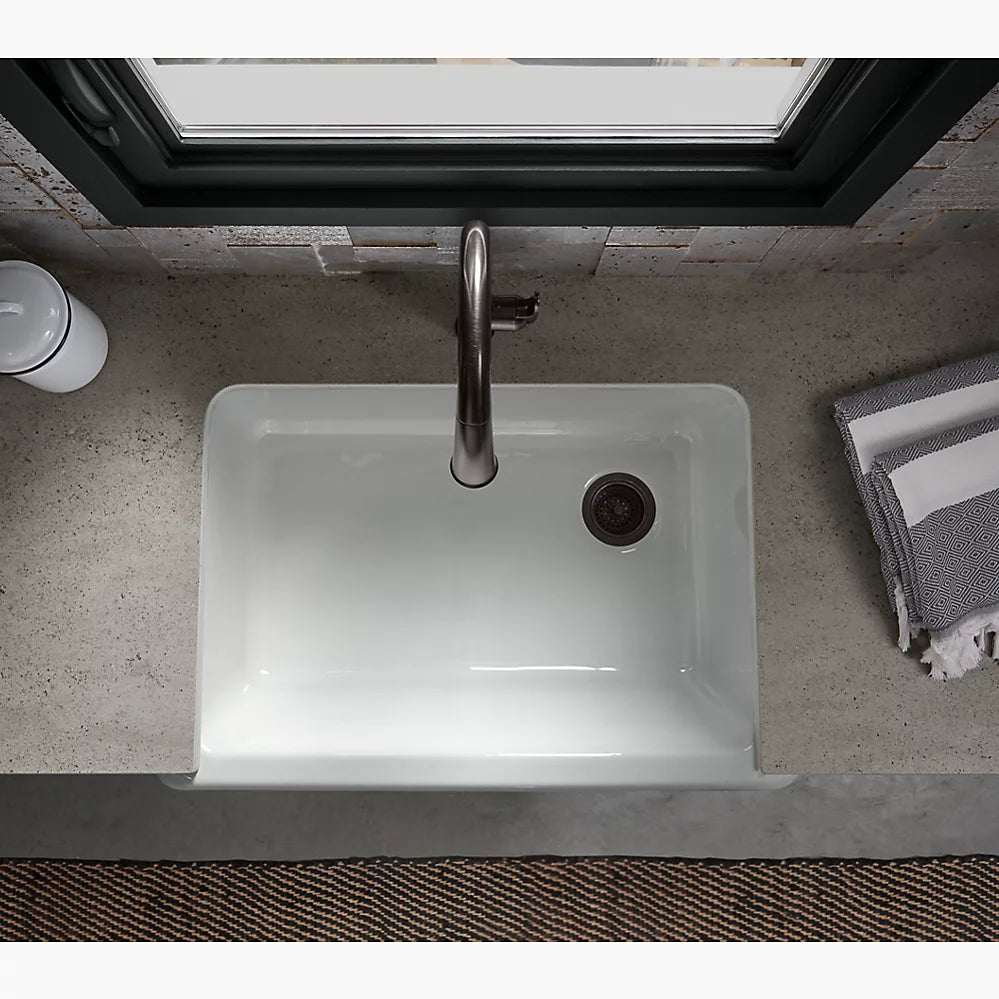 Kohler 32-3/4" undermount single-bowl farmhouse kitchen sink