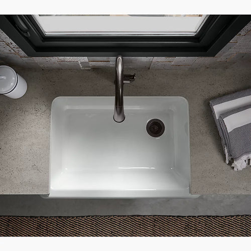 Kohler 32-3/4" undermount single-bowl farmhouse kitchen sink
