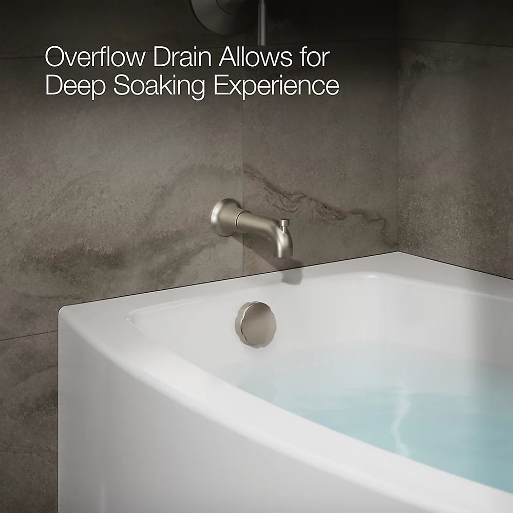 Kohler Expanse 60" x 30" Alcove bath, left drain