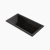 Kohler 60" x 30" drop-in heated whirlpool bath