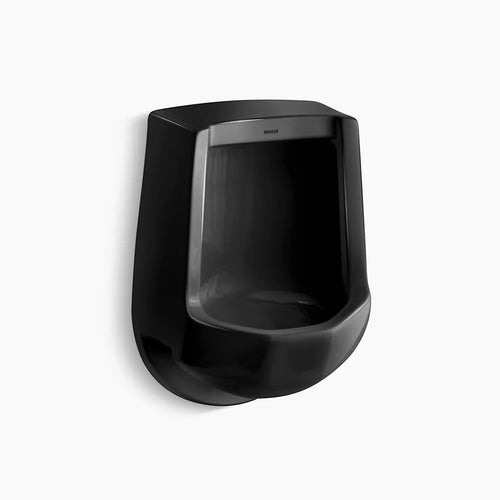 Kohler Siphon-jet half-stall 1.0 gpf urinal, rear spud