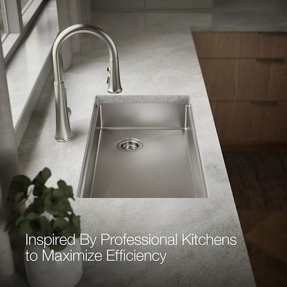 Kohler Strive® 32" undermount single-bowl workstation kitchen sink