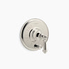 Kohler Rite-Temp® valve trim with push-button diverter and lever handle