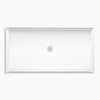 Kohler 66" x 34" alcove shower base, center drain