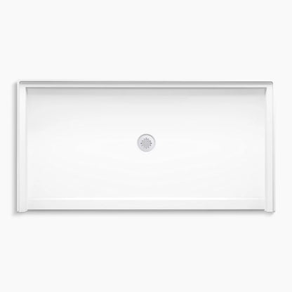 Kohler 66" x 34" alcove shower base, center drain
