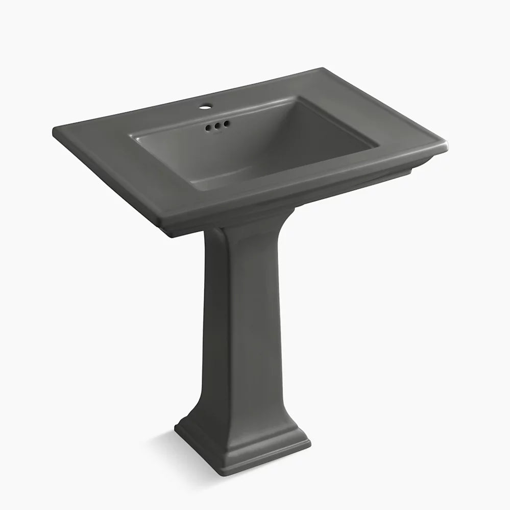 Kohler 30-3/4" rectangular pedestal bathroom sink