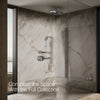 Kohler Oblong 18" two-function rainhead, 2.5 gpm