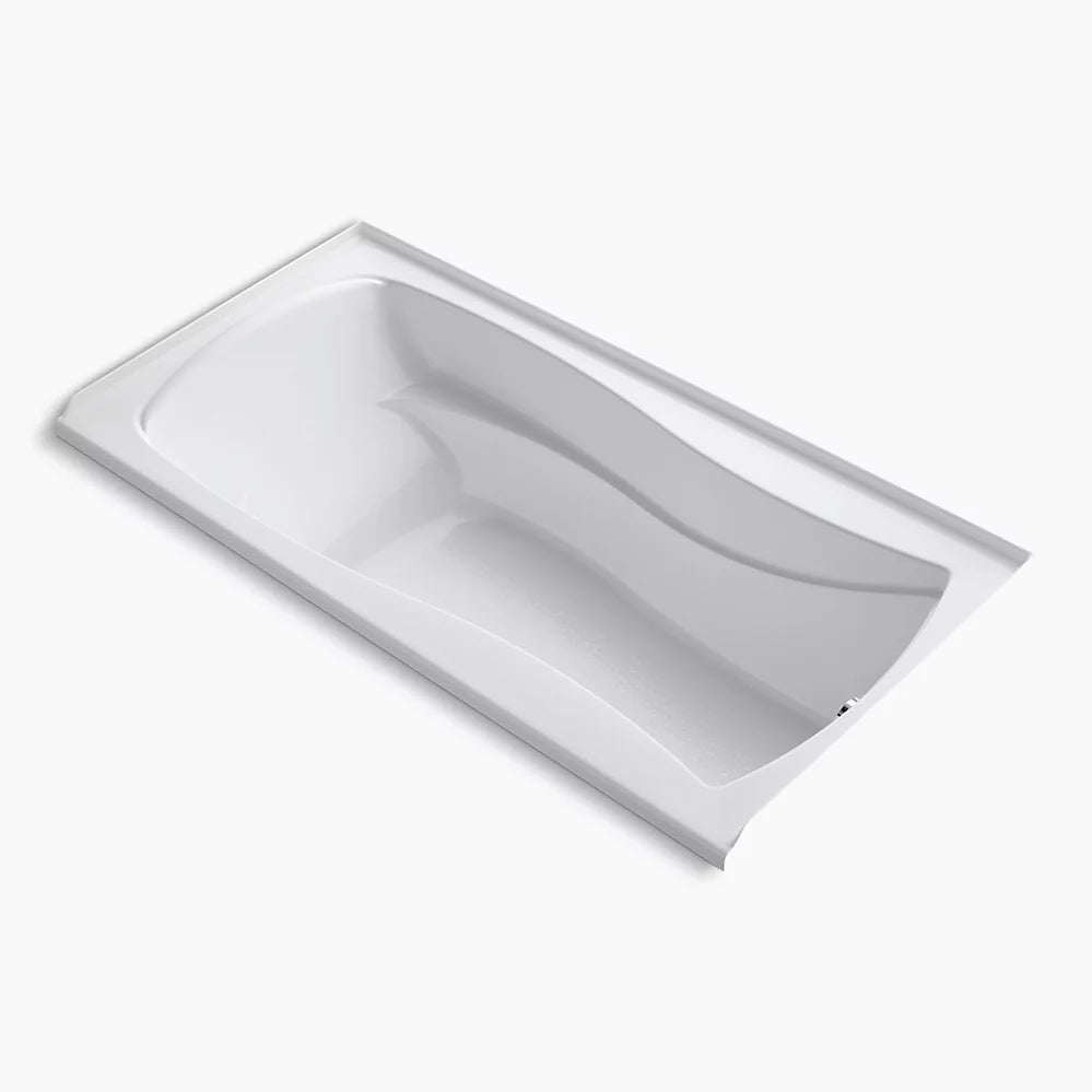Kohler 72" x 36" alcove bath, right drain