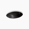 Kohler Shagreen Caxton® 19-1/4" Oval Undermount Bathroom Sink, No Overflow
