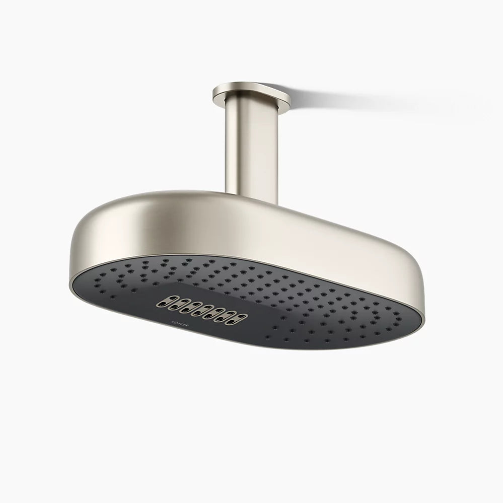 Kohler Oblong 14" two-function rainhead, 1.75 gpm