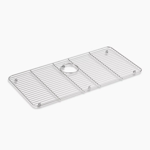 Kohler Stainless steel sink rack, 28-7/16" x 14-3/16" for Iron/Tones® kitchen sink