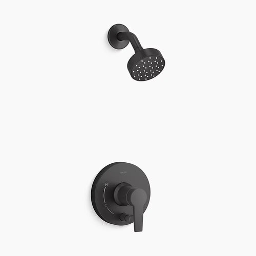 Kohler Rite-Temp® shower trim kit with push-button diverter, 2.5 gpm