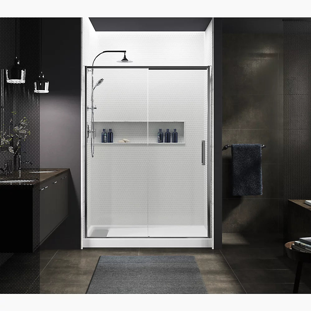 Kohler 60" x 34" alcove shower base, left drain
