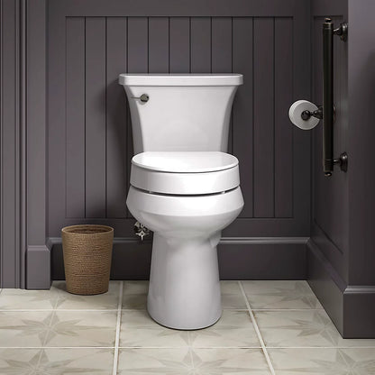 Kohler Elevated Quiet-Close™ round-front toilet seat