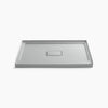 Kohler Archer® 48" x 36" alcove shower base, center drain