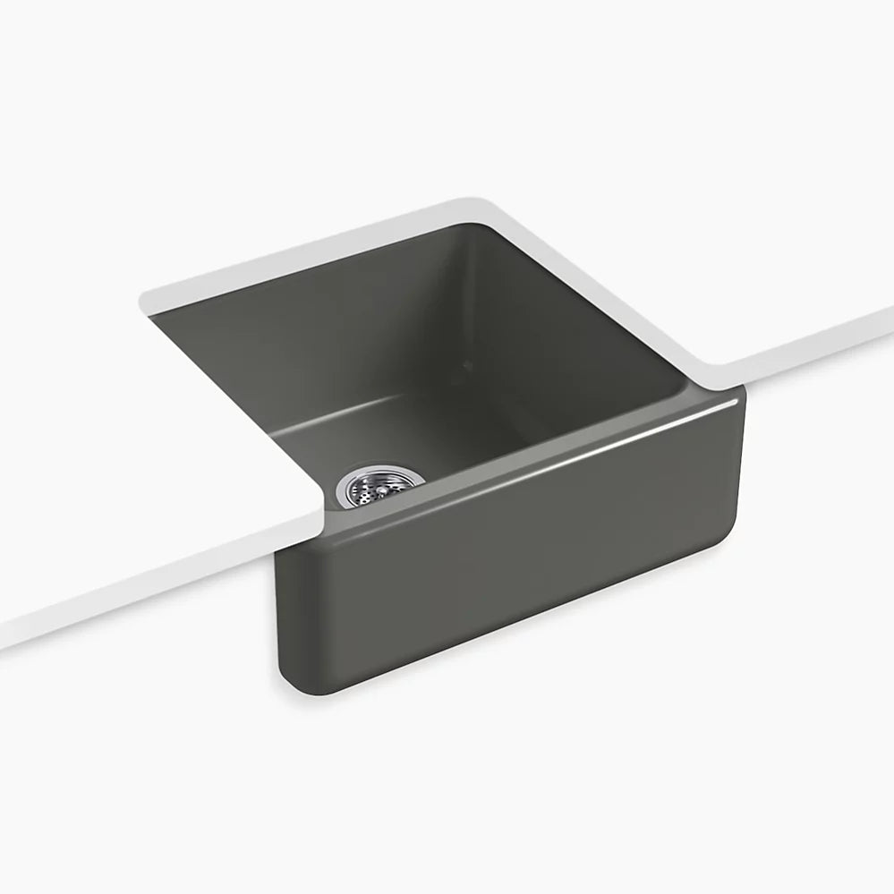 Kohler 23-1/2" undermount single-bowl farmhouse kitchen sink
