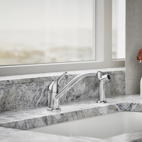 Kohler Single-handle kitchen sink faucet with side sprayer