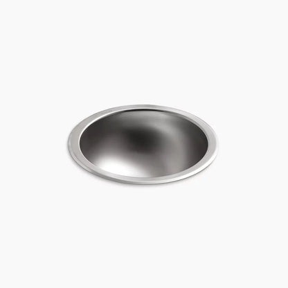 Kohler 13-3/4" round drop-in/undermount bathroom sink, no overflow